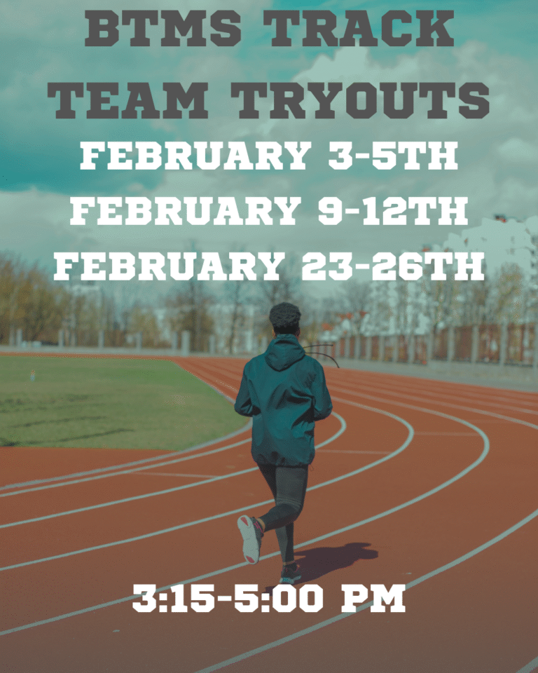 track team tryout information