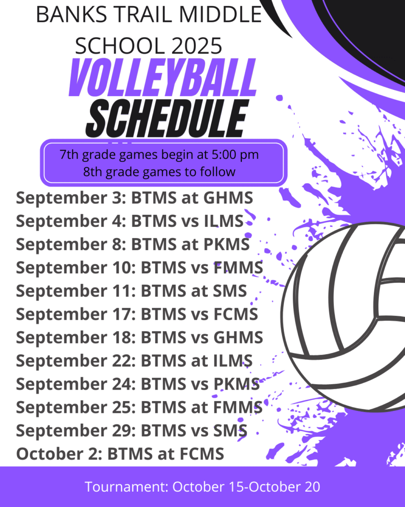 Volleyball Schedule
