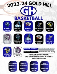 2023-24 GH Basketball Schedule