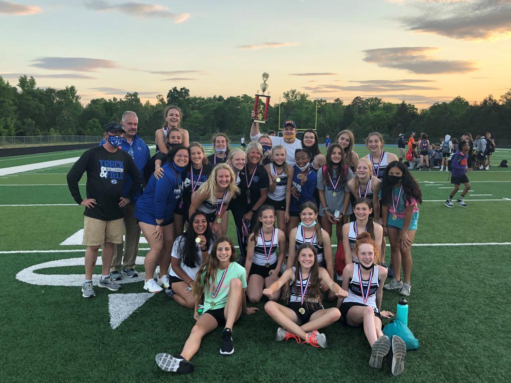 2020 - 2021 GIRLS TRACK CHAMPIONS GOLD HILL