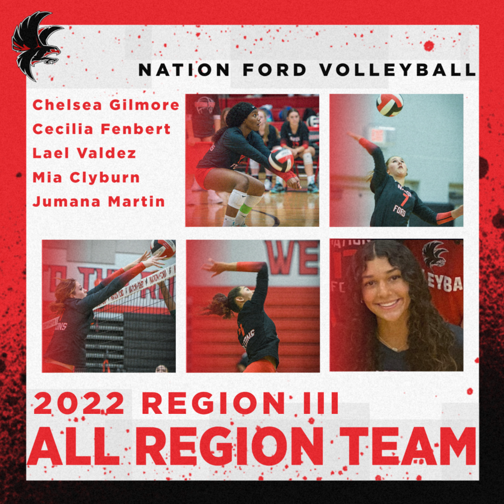 Nation Ford Volleyball 2022 All-Region Team