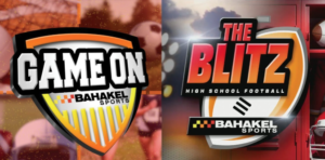bahakel Sports game on/The Blitz logo