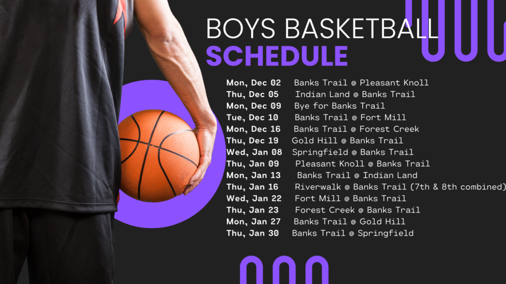 Boys Basketball Schedule