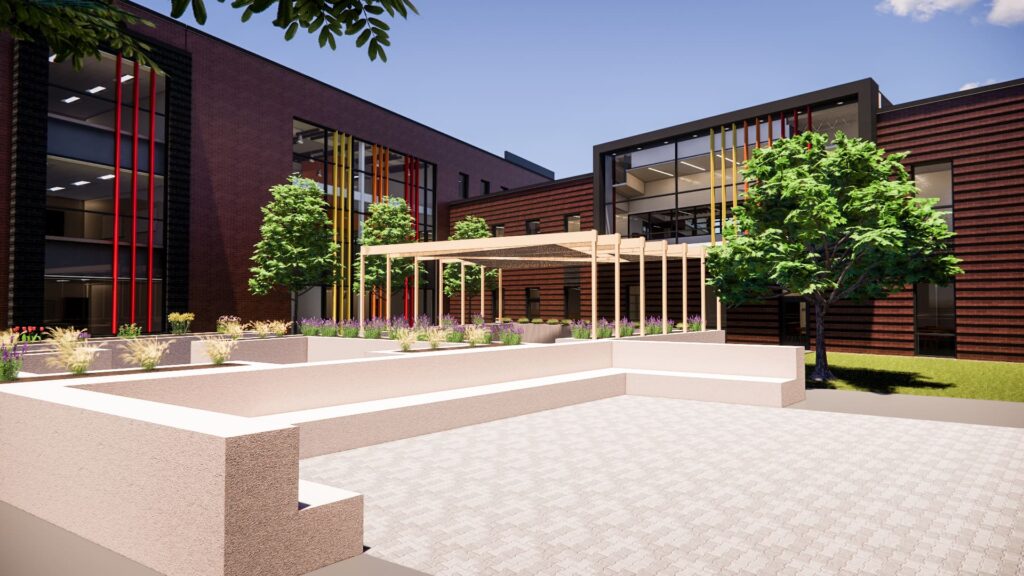 Flint Hill Courtyard 2