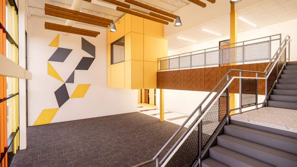 Flint Hill MS 8th Grade Colab Area