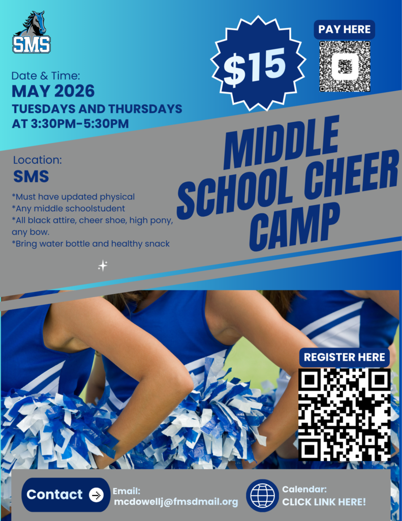 May Cheer Camp