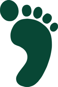 Dark Green Foot logo