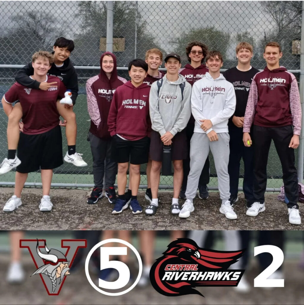 Holmen Boys Varsity Tennis vs. Central
