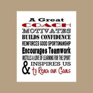 Thank you Coaches