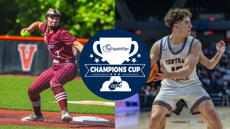 Wheeling Central softball player and basketball player.