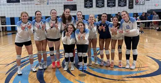 Veritas Prep girls volleyball team