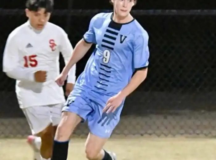 Veritas soccer student-athlete