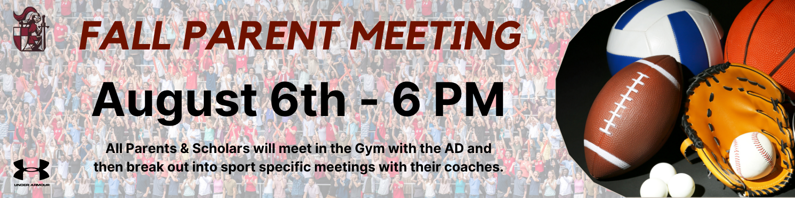Fall Parent Meeting