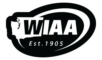 WIAA Logo White + Black Border