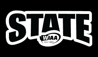 State Logo Black + White Border
