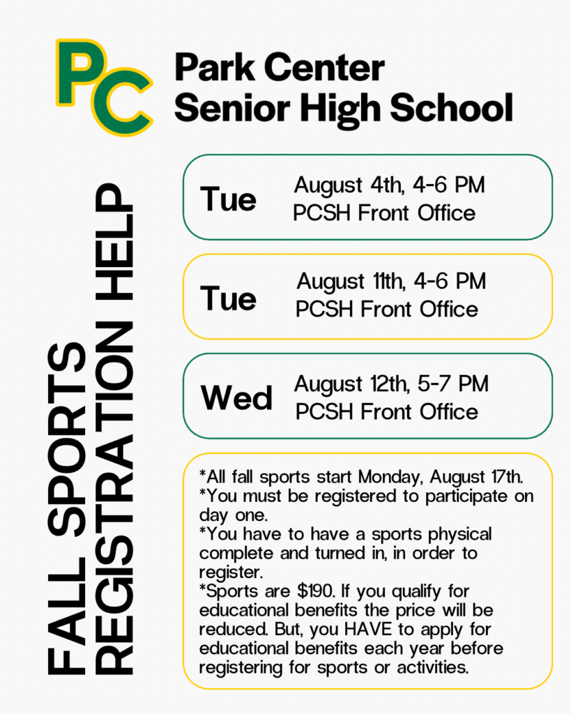 registration info