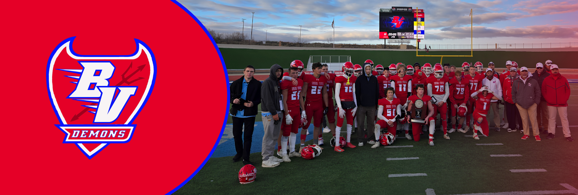 Custom Image Logo and Football Pictures collage