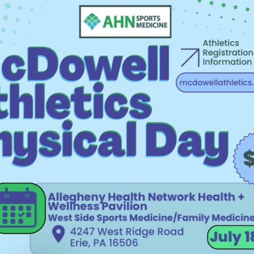 Graphic of McDowell Physical day 2026