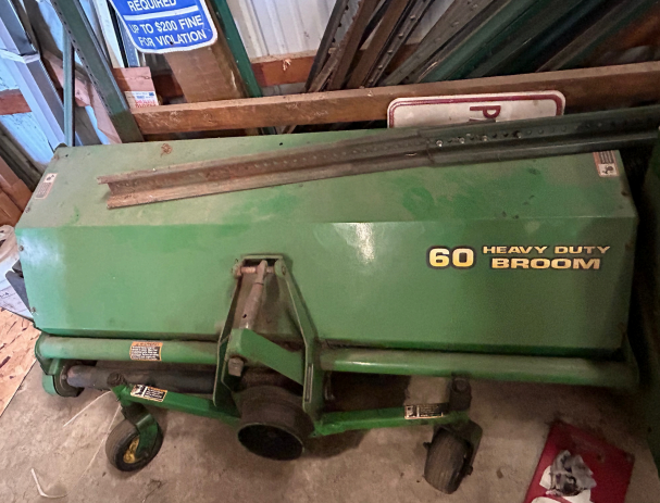 John Deere Broom Attachment