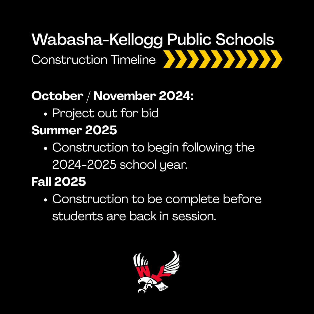 Wabasha-Kellogg Schools construction