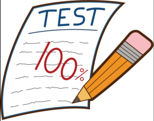 test with 100% and pencil