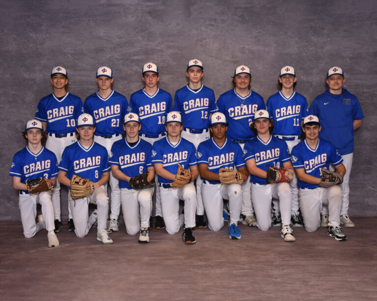 Craig JV Baseball Team