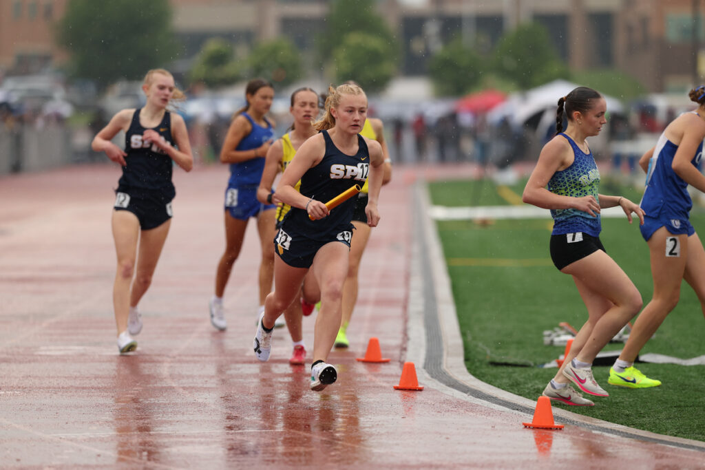 St. Michael- Albertville, Minnesota - June 11, 2025:rMSHSL Track and Field Class A Finals at the St. Michael- Albertville High School in St. Michael- Albertville, Minnesota on June 11, 2025 (Photo by: Jon Namyst / MSHSL)