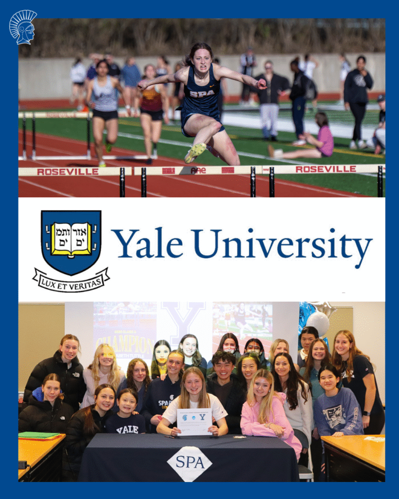 Elizabeth Tuttle '26 Yale University signing ceremony 1/30/26
