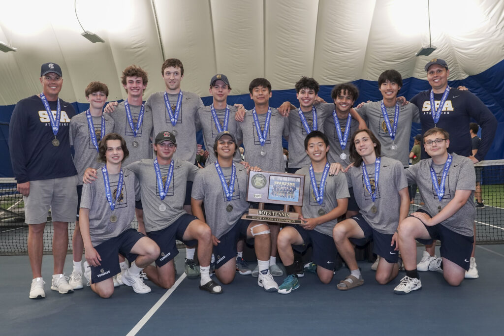 Boys Tennis State champions photo from MSHSL