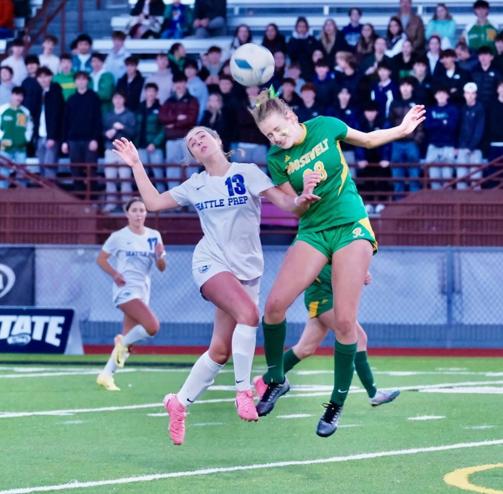 State Soccer Athletes Seattle Prep vs Roosevelt