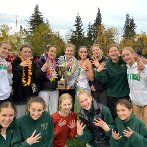 Bishop Blanchet Girls XC MetroLeague Champions