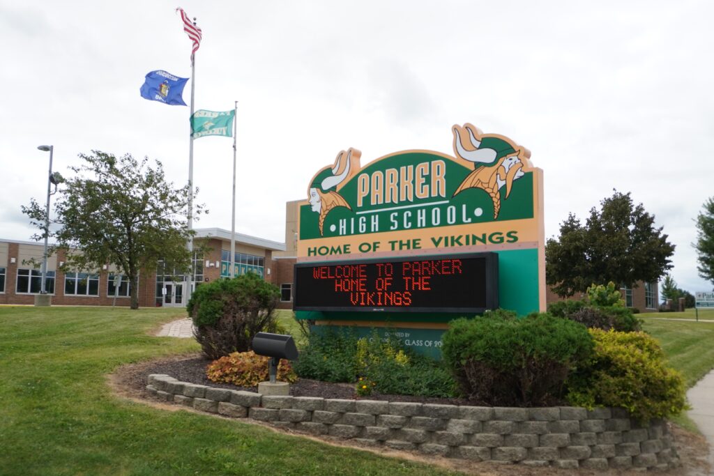 Parker High School Marque