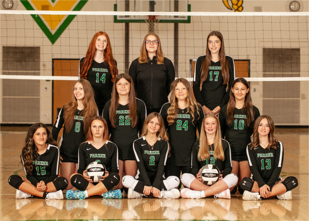 JV2 Volleyball Team Photo
