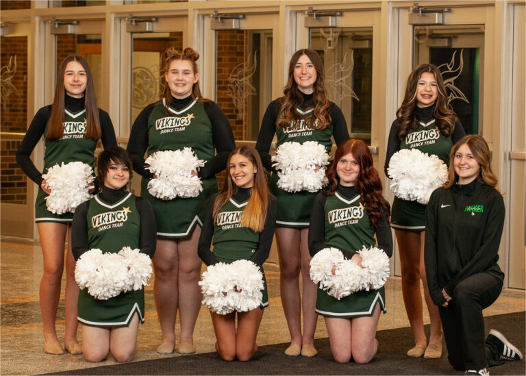 Varsity Poms Team Picture