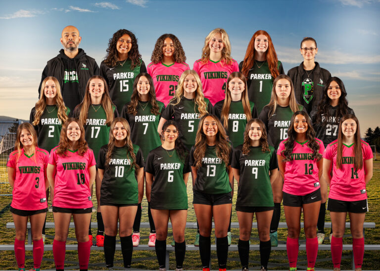 Varsity Girls Soccer team picture