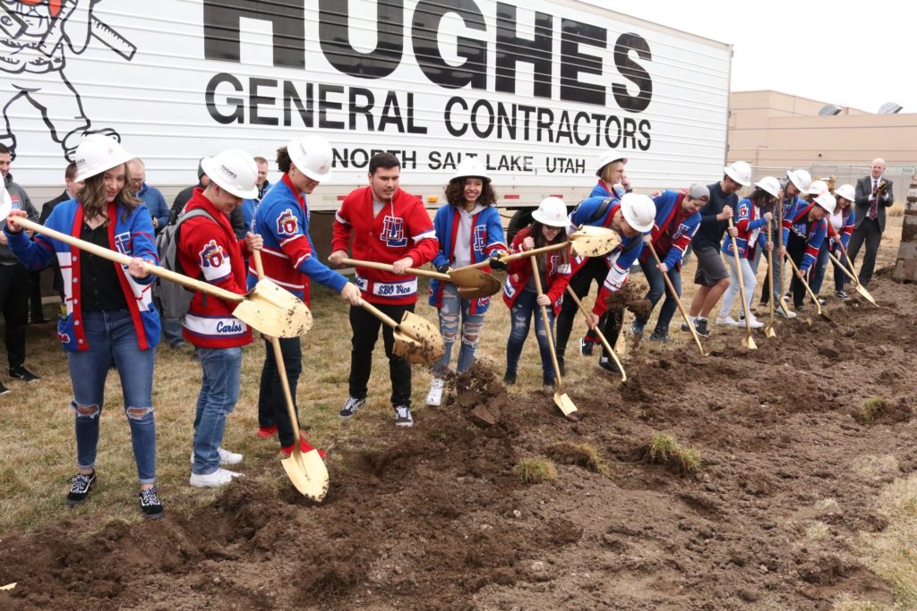 BEN LOMOND GYM GROUNDBREAKING