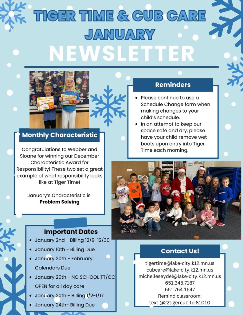 January Newsletter