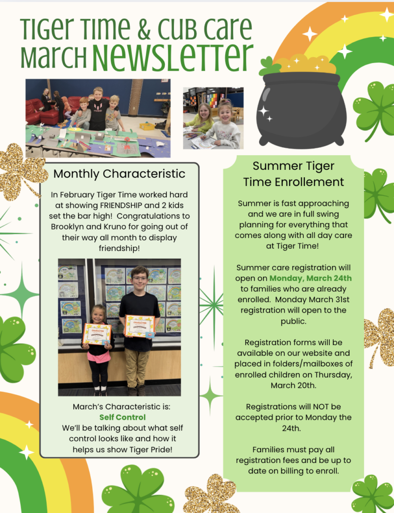 March Newsletter page 1