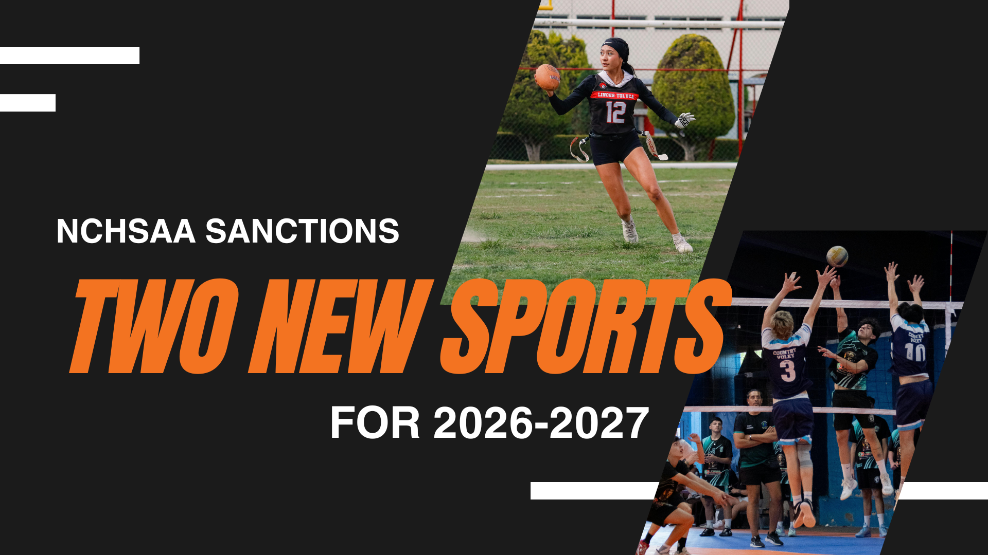 NCHSAA 2 New Sanctioned Sports