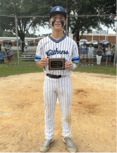 Githens Baseball Game MVP