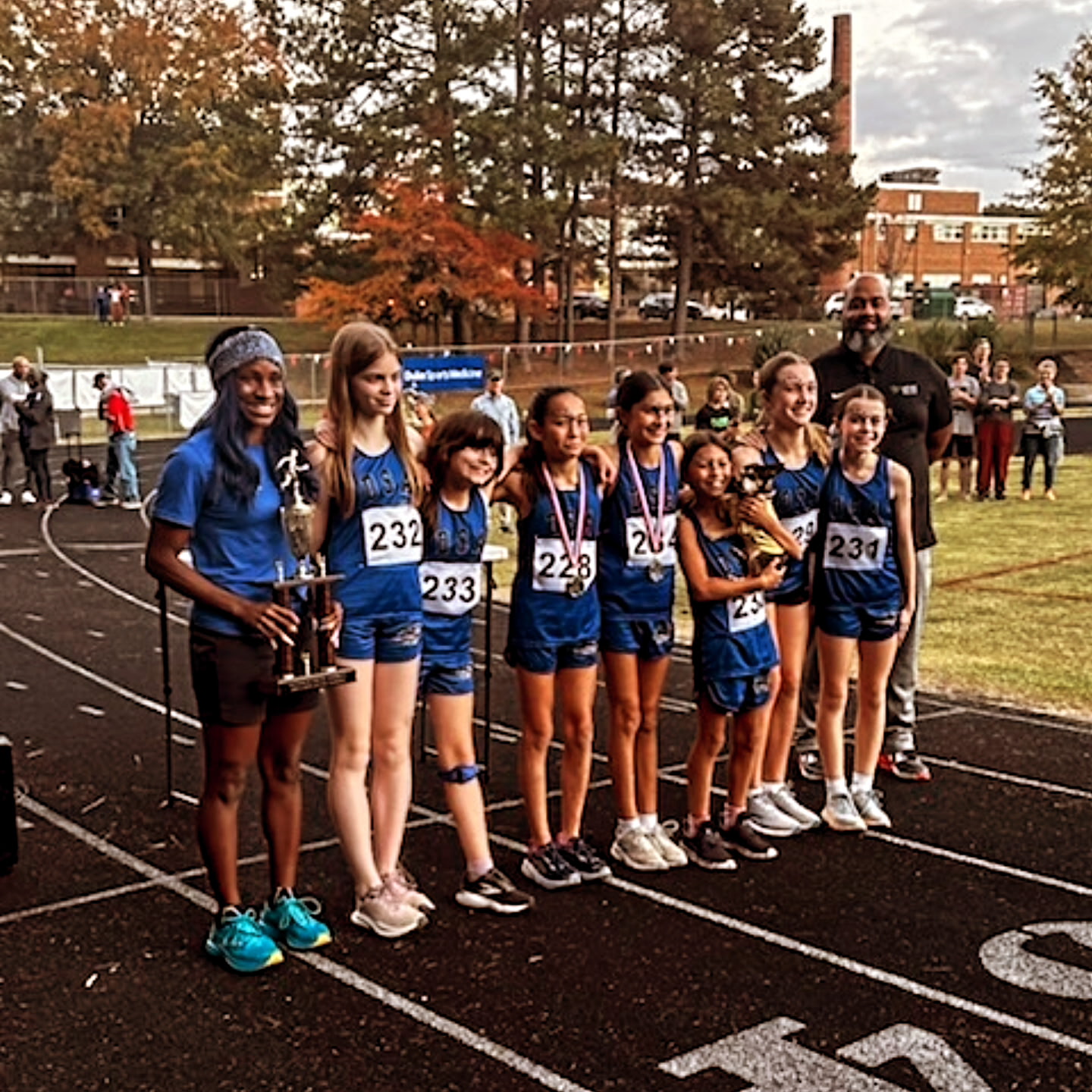 Durham girls track