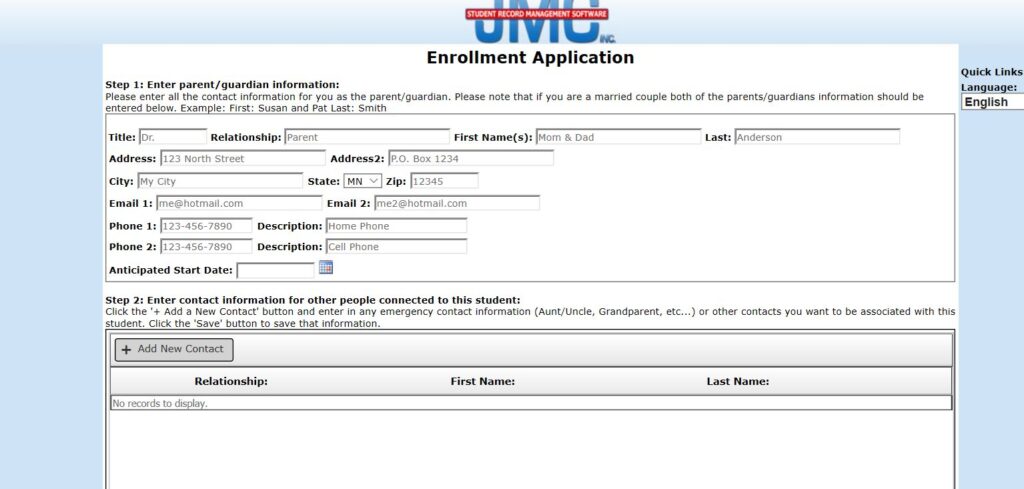 online reg #4