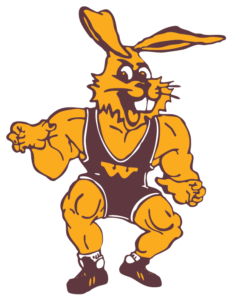Wabasso Rabbits Wrestling Logo