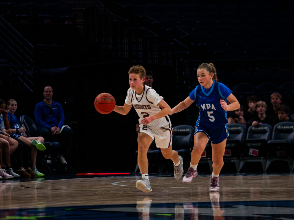 Girls basketball skylar