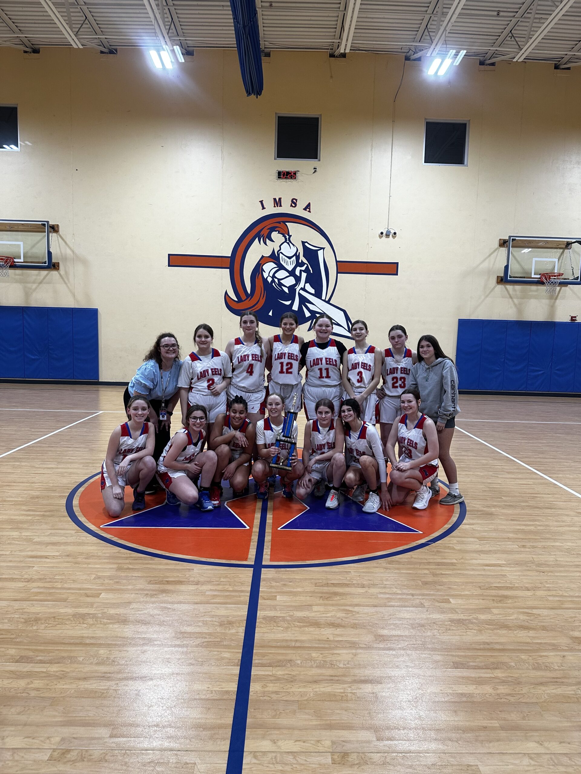 2024 GIAC Conference Middle School Girls Basketball Champions