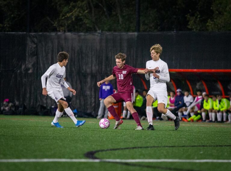 November 10, 2019: Photos from Sidwell Friends vs.Gonzaga - DCSAA Boys Soccer Championship 2019 at Catholic University of America in Washington, D.C.. Cory Royster / Cory F. Royster Photography