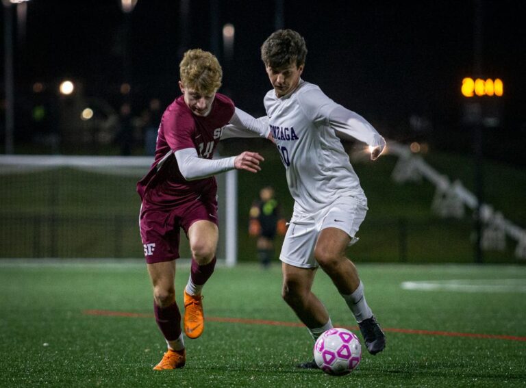 November 10, 2019: Photos from Sidwell Friends vs.Gonzaga - DCSAA Boys Soccer Championship 2019 at Catholic University of America in Washington, D.C.. Cory Royster / Cory F. Royster Photography