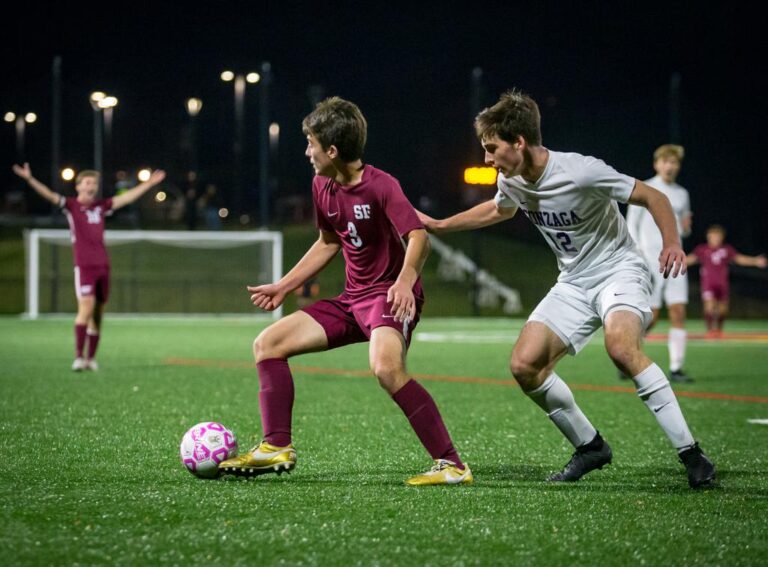 November 10, 2019: Photos from Sidwell Friends vs.Gonzaga - DCSAA Boys Soccer Championship 2019 at Catholic University of America in Washington, D.C.. Cory Royster / Cory F. Royster Photography