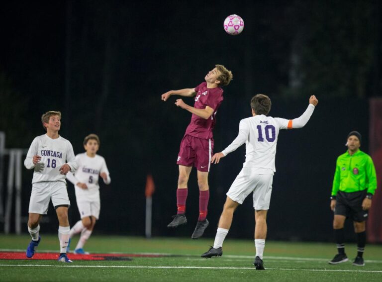 November 10, 2019: Photos from Sidwell Friends vs.Gonzaga - DCSAA Boys Soccer Championship 2019 at Catholic University of America in Washington, D.C.. Cory Royster / Cory F. Royster Photography