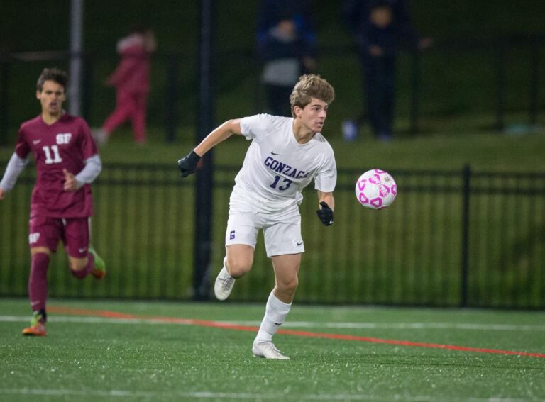 November 10, 2019: Photos from Sidwell Friends vs.Gonzaga - DCSAA Boys Soccer Championship 2019 at Catholic University of America in Washington, D.C.. Cory Royster / Cory F. Royster Photography